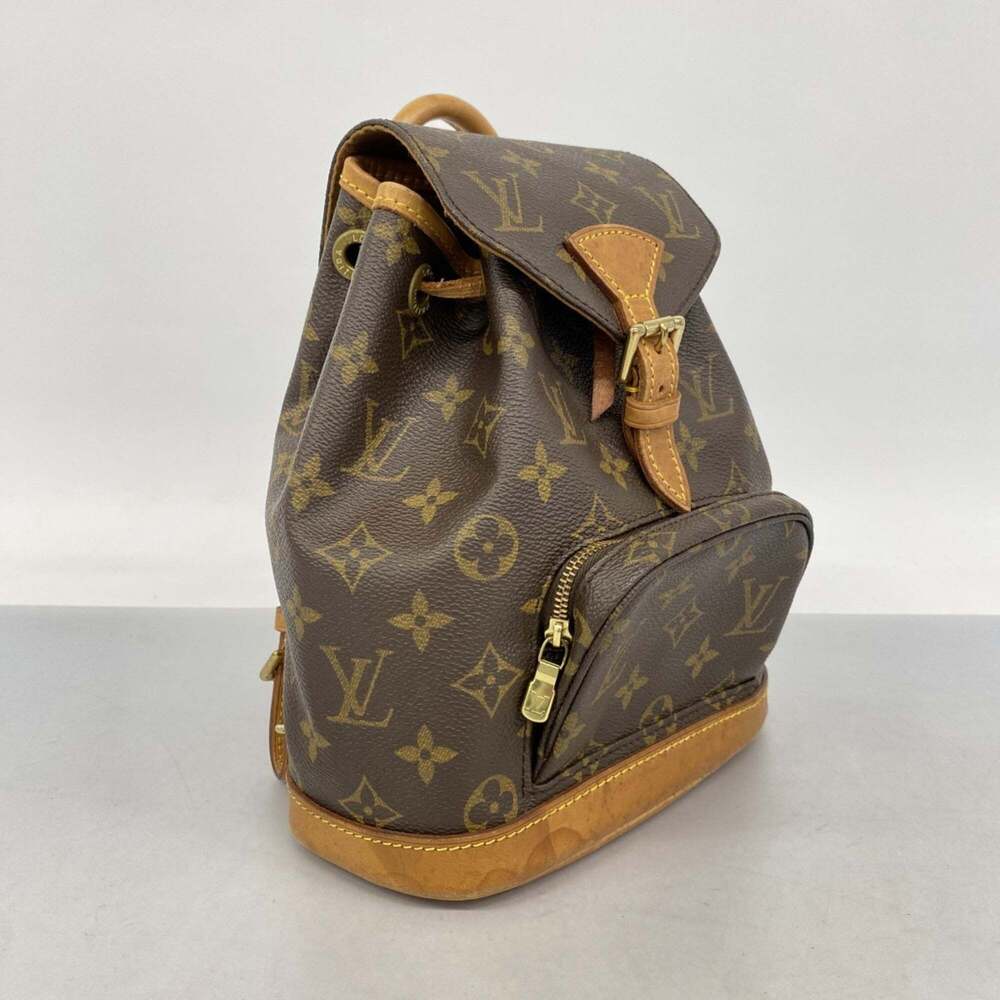 LOUIS VUITTON Authentic Brown Monogram Backpack - image 2